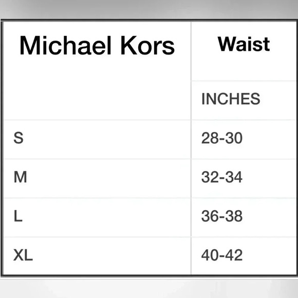 MICHAEL KORS MK PINNACLE LIFT BRIEFS BLACK # S81L001131 SIZE XL NWT - Picture 8 of 8